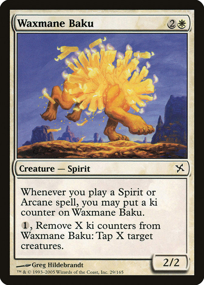 Waxmane Baku [Betrayers of Kamigawa] | Game Haven TX