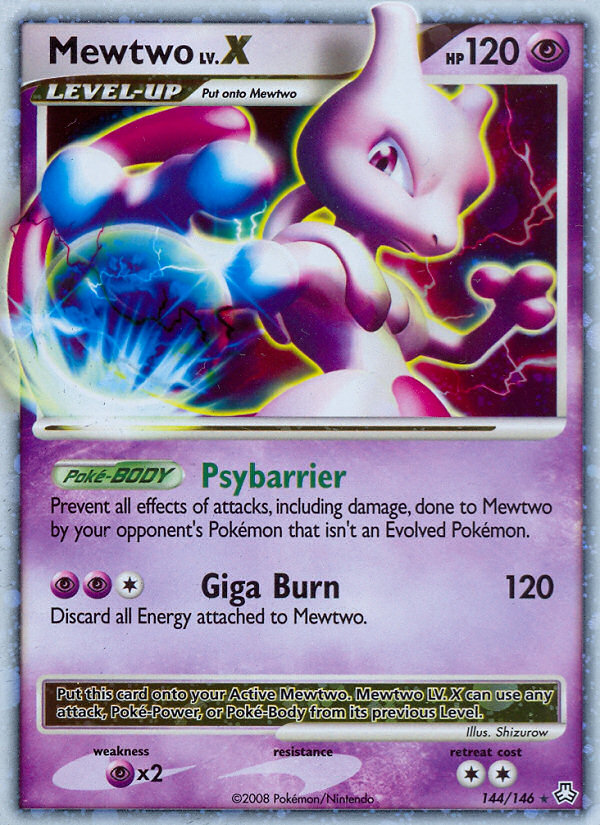 Mewtwo LV.X (144/146) [Diamond & Pearl: Legends Awakened] | Game Haven TX