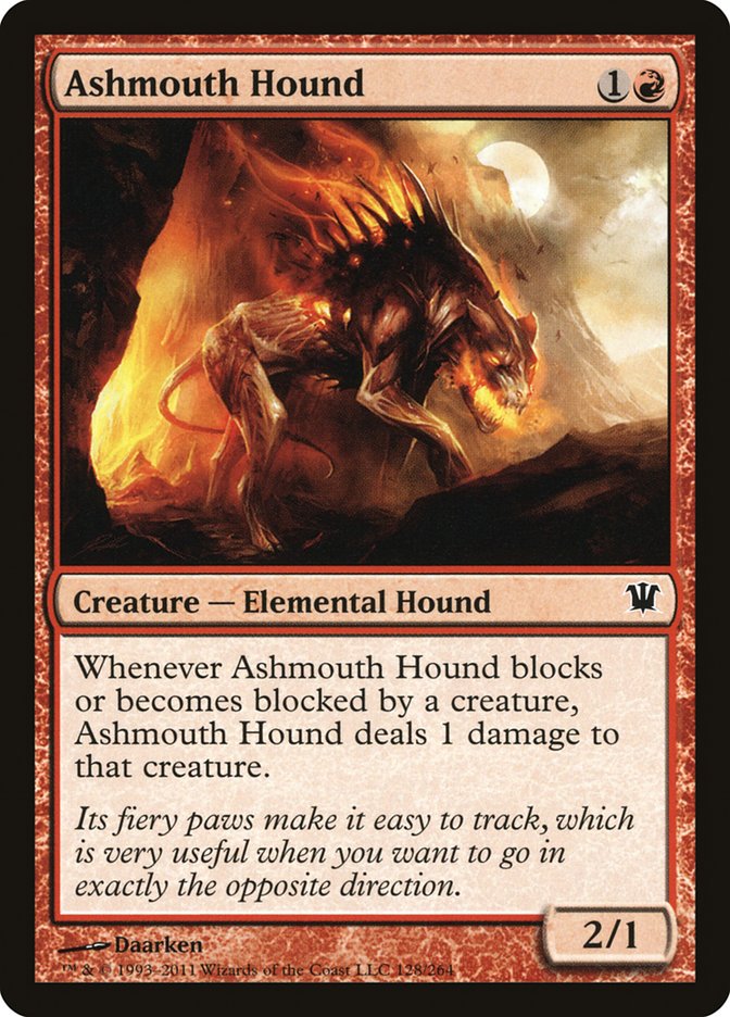 Ashmouth Hound [Innistrad] | Game Haven TX