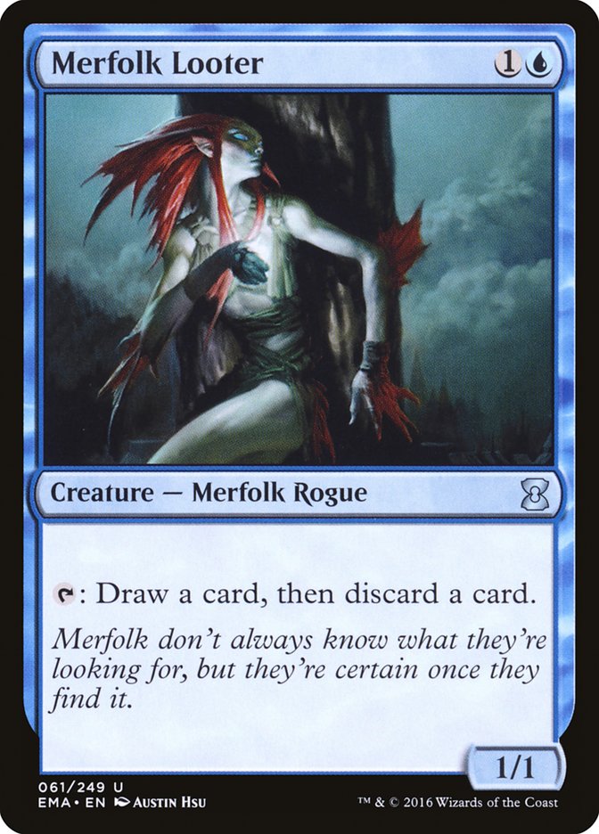 Merfolk Looter [Eternal Masters] | Game Haven TX