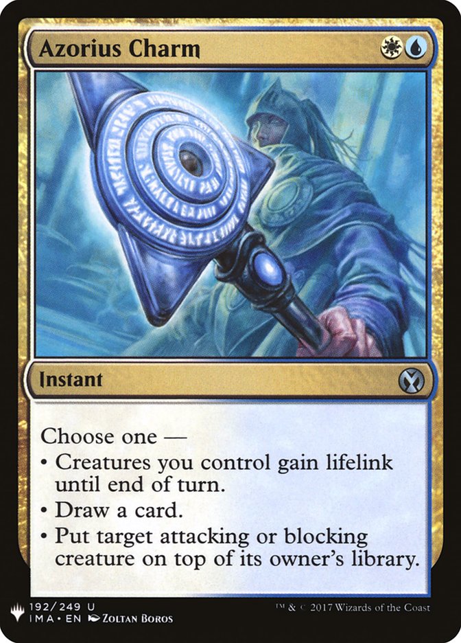Azorius Charm [Mystery Booster] | Game Haven TX