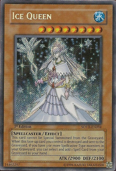 Ice Queen [SOVR-EN094] Secret Rare | Game Haven TX