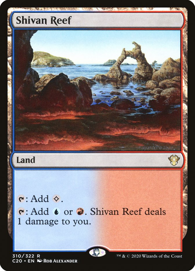 Shivan Reef [Commander 2020] | Game Haven TX