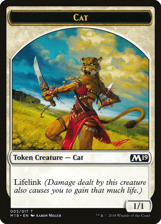 Cat [Core Set 2019 Tokens] | Game Haven TX