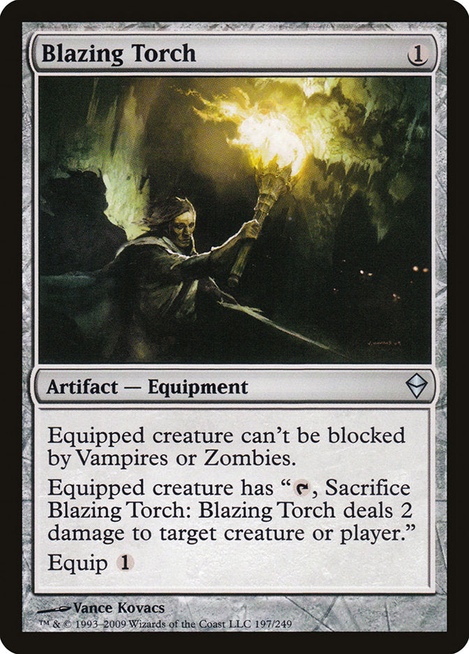 Blazing Torch [Zendikar] | Game Haven TX