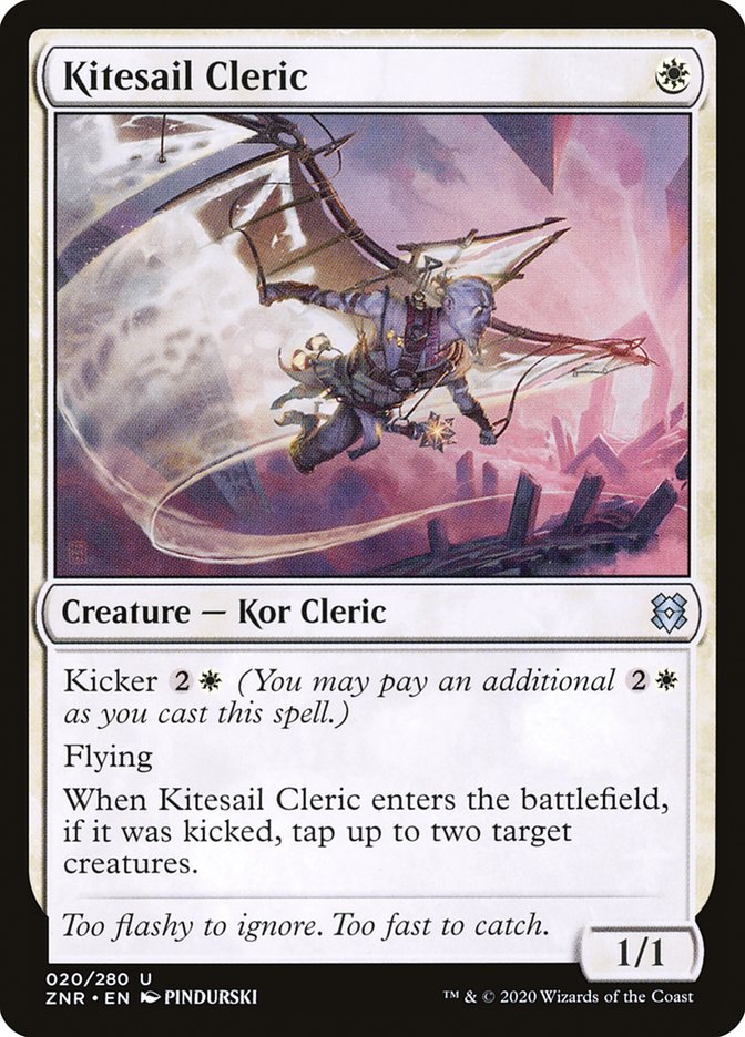 Kitesail Cleric [Zendikar Rising] | Game Haven TX