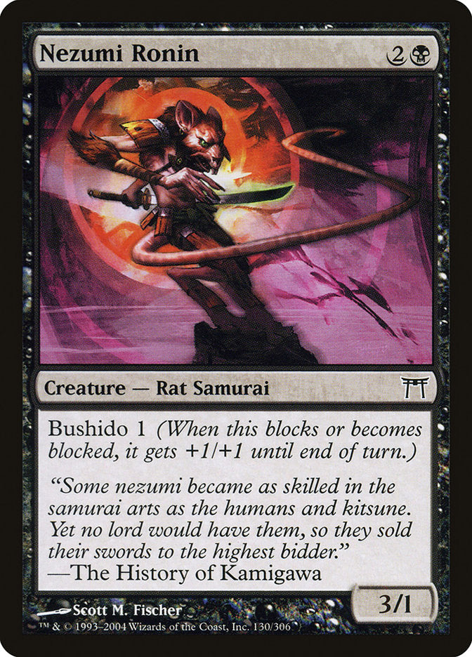 Nezumi Ronin [Champions of Kamigawa] | Game Haven TX