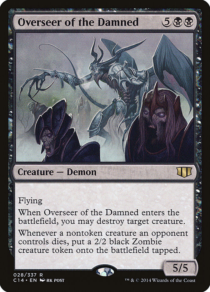 Overseer of the Damned [Commander 2014] | Game Haven TX