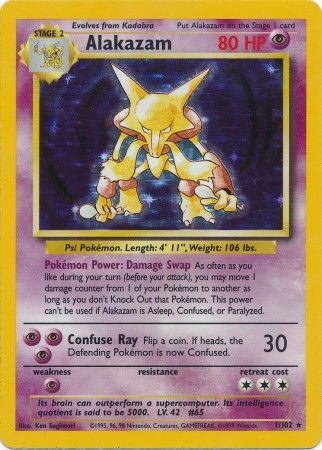 Alakazam (1/102) [Base Set Unlimited] | Game Haven TX