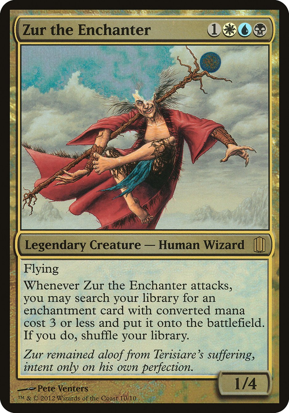 Zur the Enchanter (Commander's Arsenal) [Commander's Arsenal Oversized] | Game Haven TX
