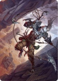 Akiri, Fearless Voyager Art Card [Zendikar Rising Art Series] | Game Haven TX