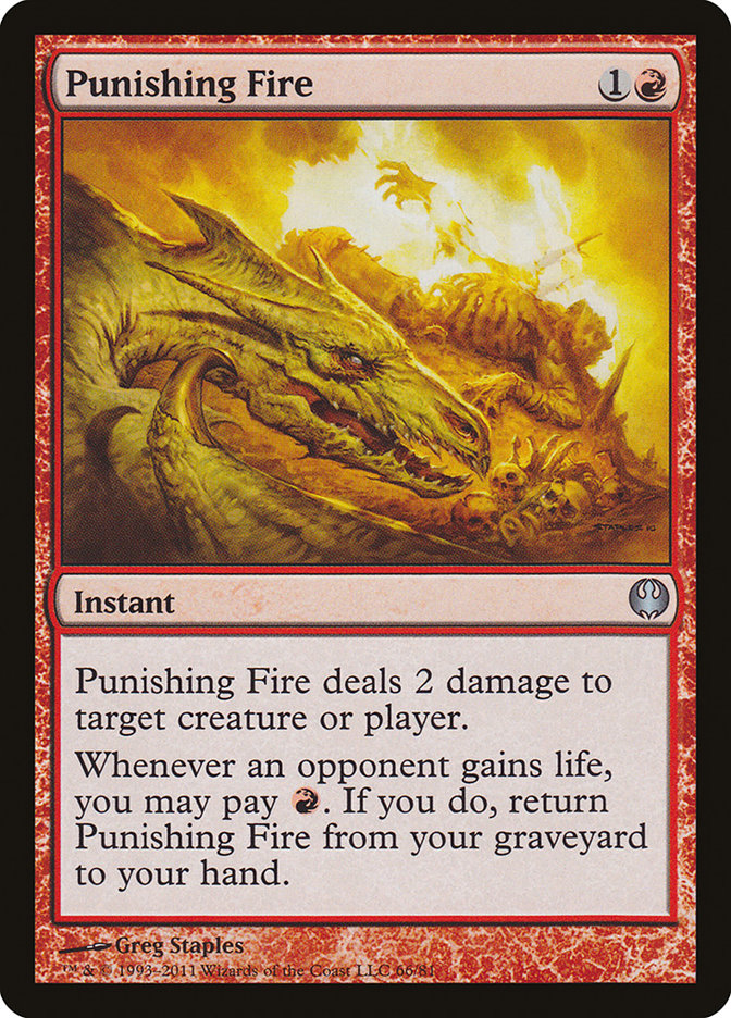 Punishing Fire [Duel Decks: Knights vs. Dragons] | Game Haven TX