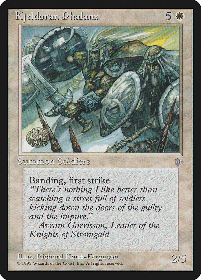 Kjeldoran Phalanx [Ice Age] | Game Haven TX