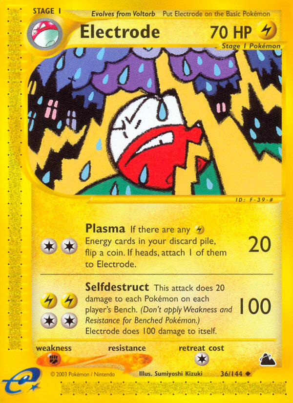 Electrode (36/144) [Skyridge] | Game Haven TX