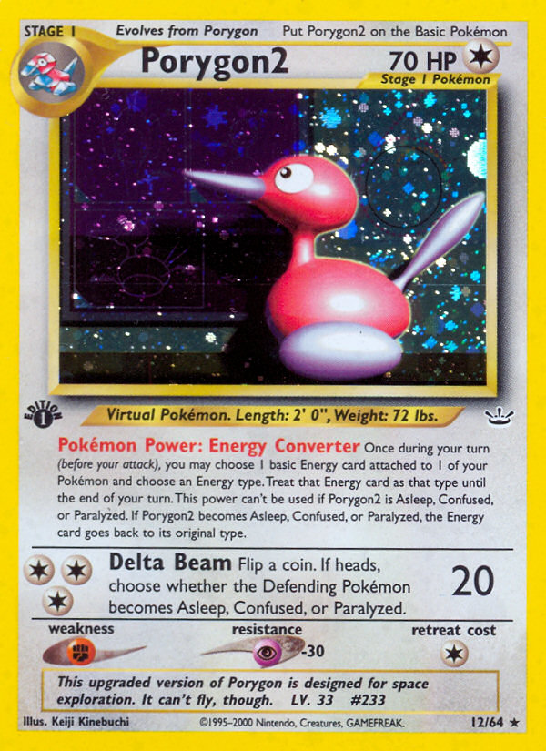 Porygon2 (12/64) [Neo Revelation 1st Edition] | Game Haven TX
