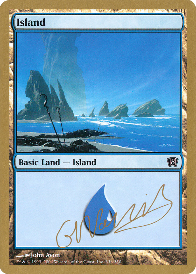 Island (gn336) (Gabriel Nassif) [World Championship Decks 2004] | Game Haven TX