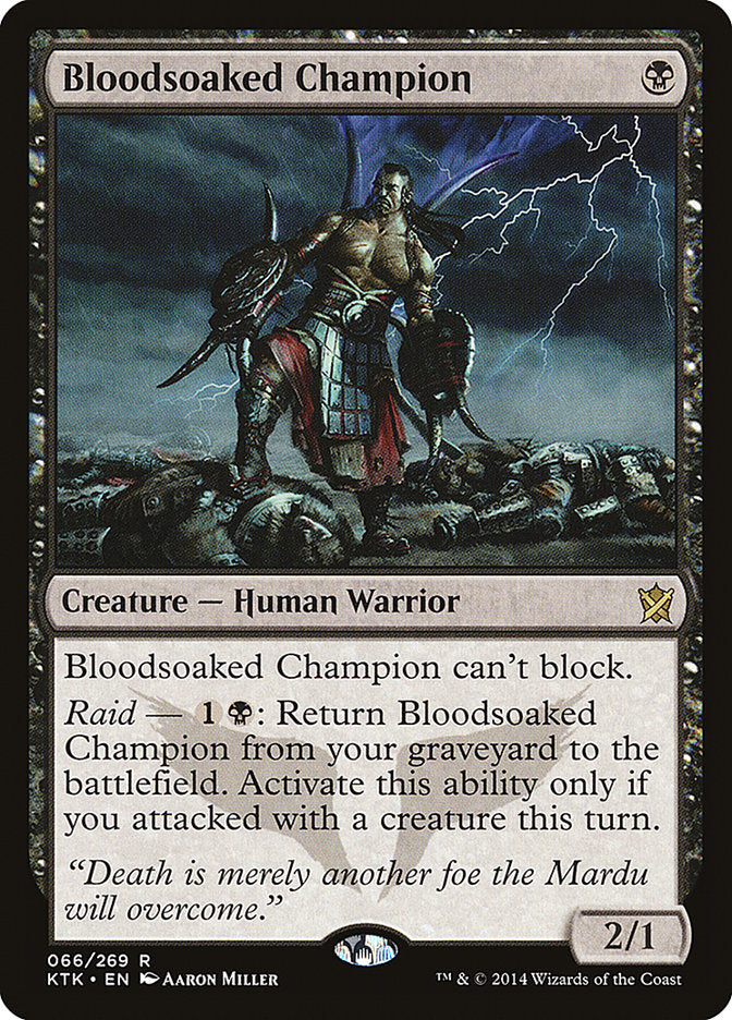 Bloodsoaked Champion [Khans of Tarkir] | Game Haven TX