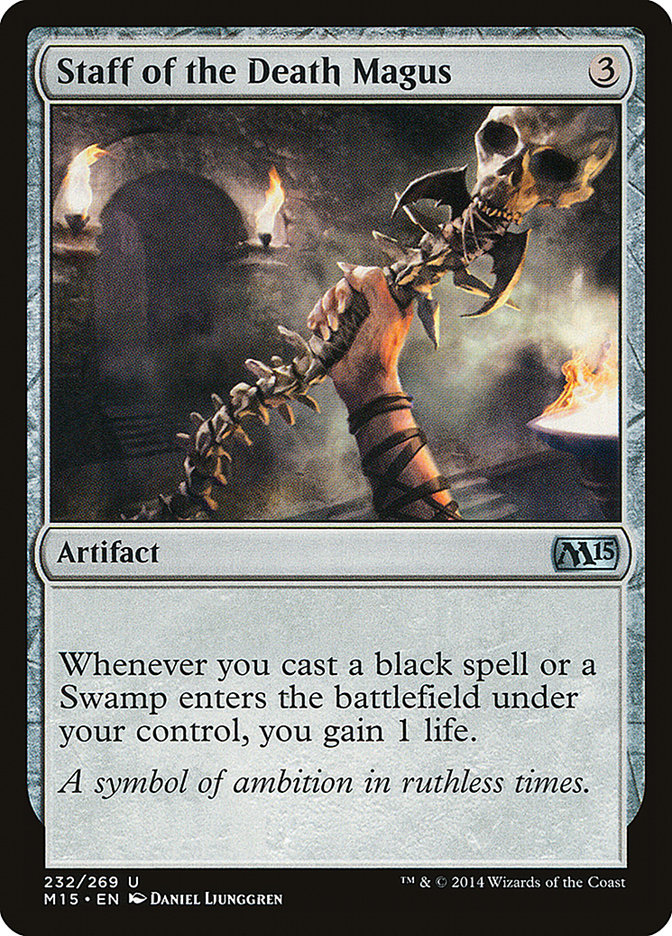 Staff of the Death Magus [Magic 2015] | Game Haven TX