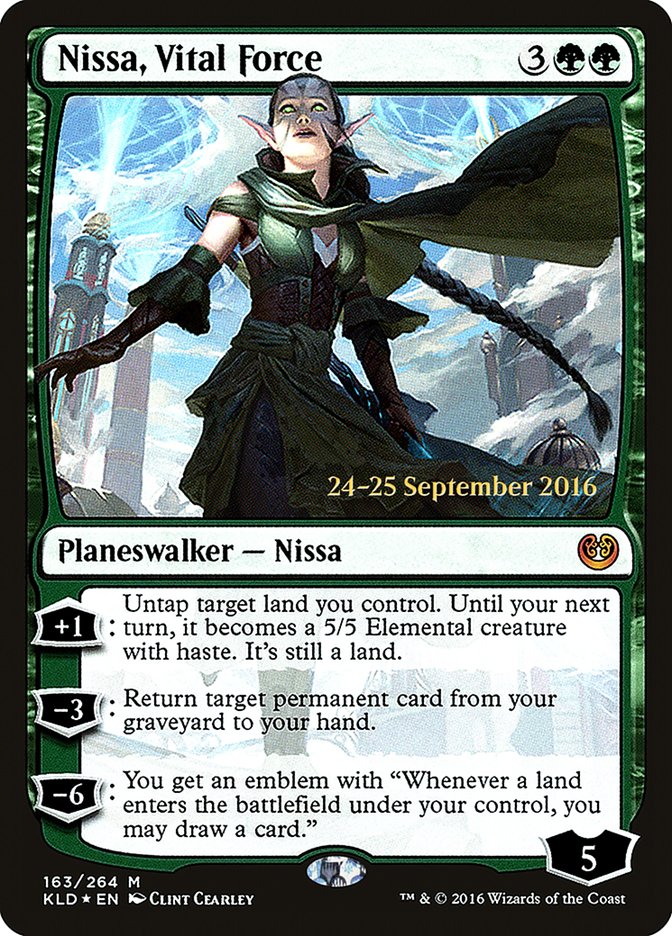 Nissa, Vital Force [Kaladesh Promos] | Game Haven TX