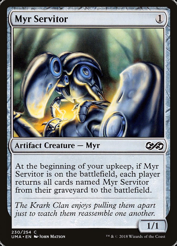 Myr Servitor [Ultimate Masters] | Game Haven TX