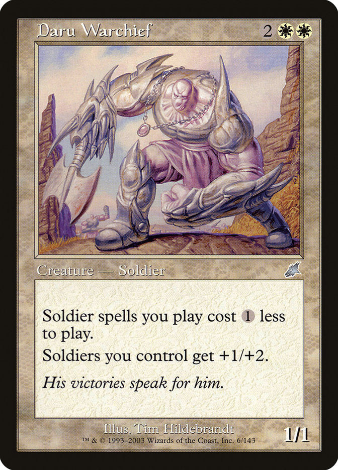 Daru Warchief [Scourge] | Game Haven TX