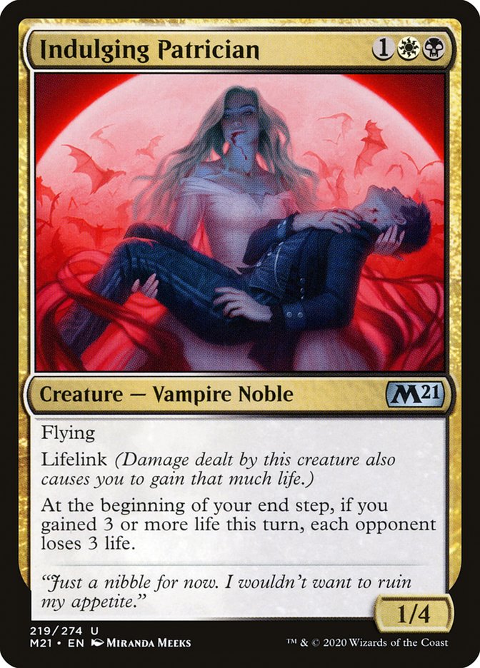 Indulging Patrician [Core Set 2021] | Game Haven TX