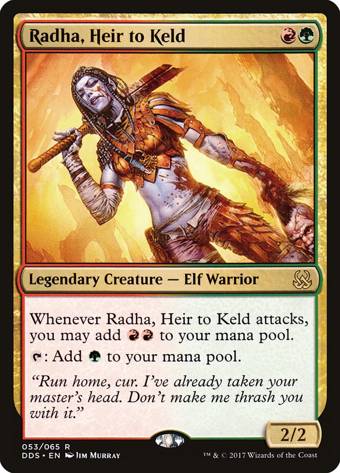 Radha, Heir to Keld [Duel Decks: Mind vs. Might] | Game Haven TX