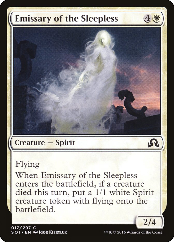 Emissary of the Sleepless [Shadows over Innistrad] | Game Haven TX