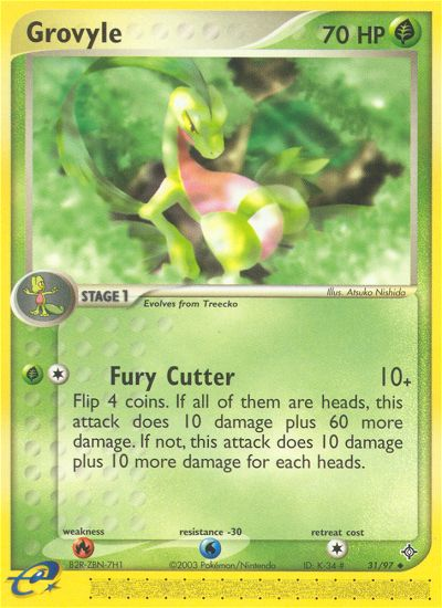 Grovyle (31/97) [EX: Dragon] | Game Haven TX