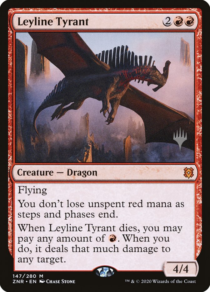 Leyline Tyrant (Promo Pack) [Zendikar Rising Promos] | Game Haven TX