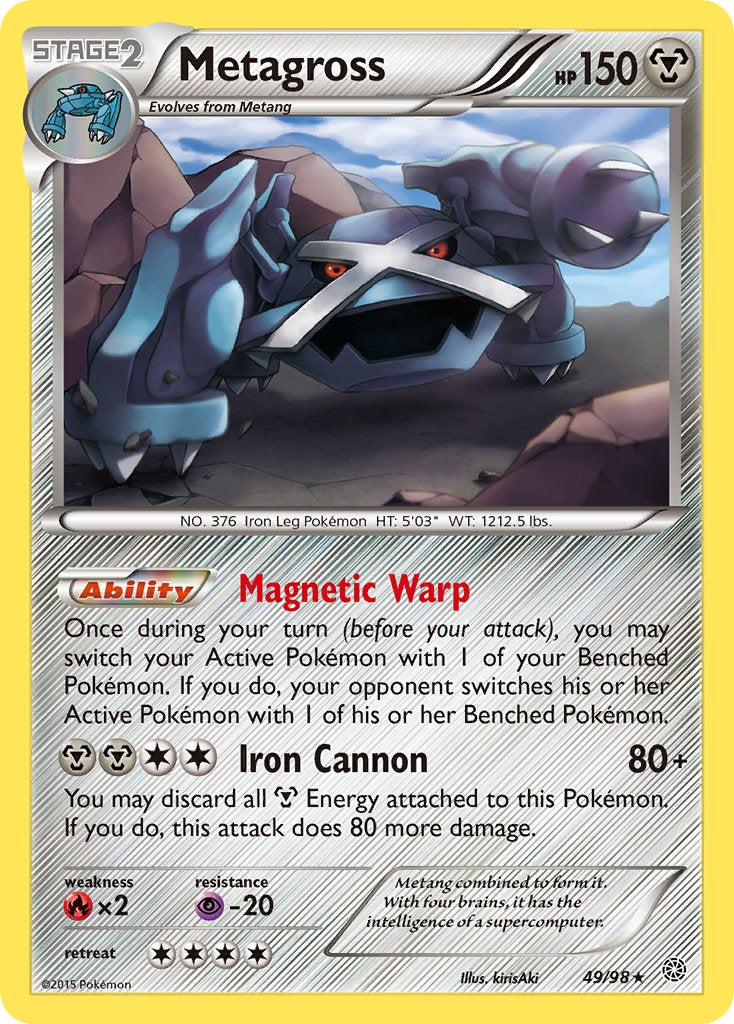 Metagross (49/98) (Theme Deck Exclusive) [XY: Ancient Origins] | Game Haven TX