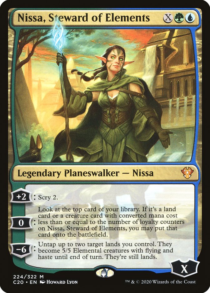 Nissa, Steward of Elements [Commander 2020] | Game Haven TX