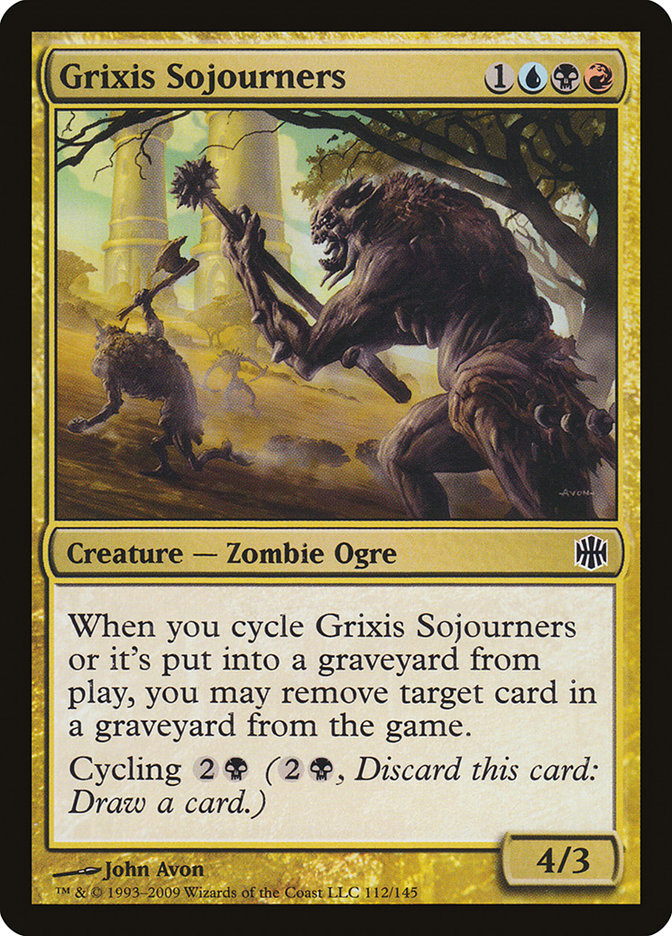 Grixis Sojourners [Alara Reborn] | Game Haven TX