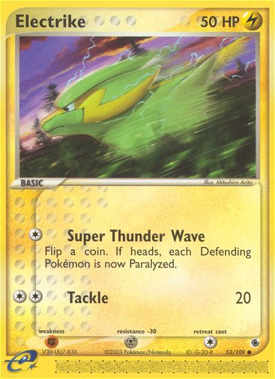 Electrike (53/109) [EX: Ruby & Sapphire] | Game Haven TX