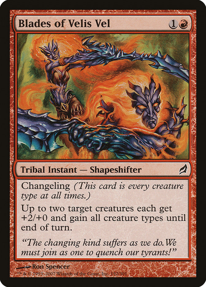 Blades of Velis Vel [Lorwyn] | Game Haven TX