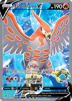 Talonflame V (168/185) [Sword & Shield: Vivid Voltage] | Game Haven TX