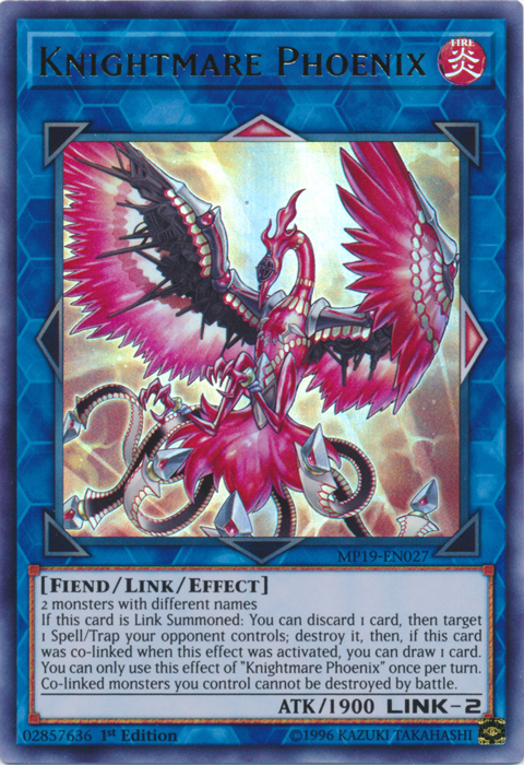 Knightmare Phoenix [MP19-EN027] Ultra Rare | Game Haven TX