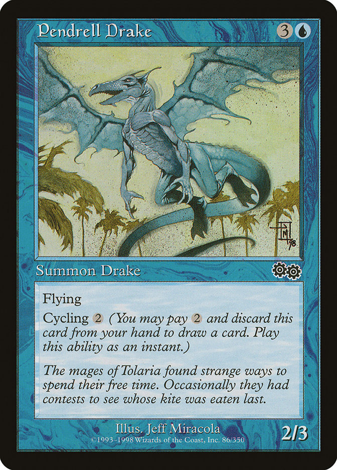 Pendrell Drake [Urza's Saga] | Game Haven TX