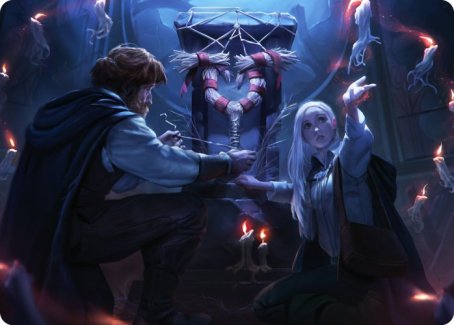 Faithful Mending Art Card [Innistrad: Midnight Hunt Art Series] | Game Haven TX