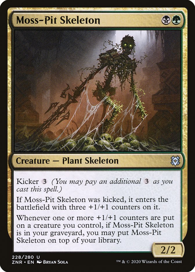 Moss-Pit Skeleton [Zendikar Rising] | Game Haven TX