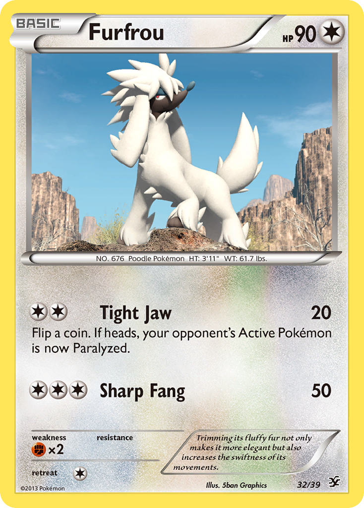 Furfrou (32/39) [XY: Kalos Starter Set] | Game Haven TX