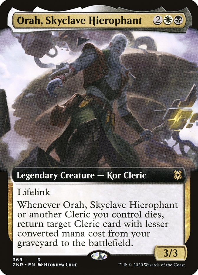 Orah, Skyclave Hierophant (Extended) [Zendikar Rising] | Game Haven TX
