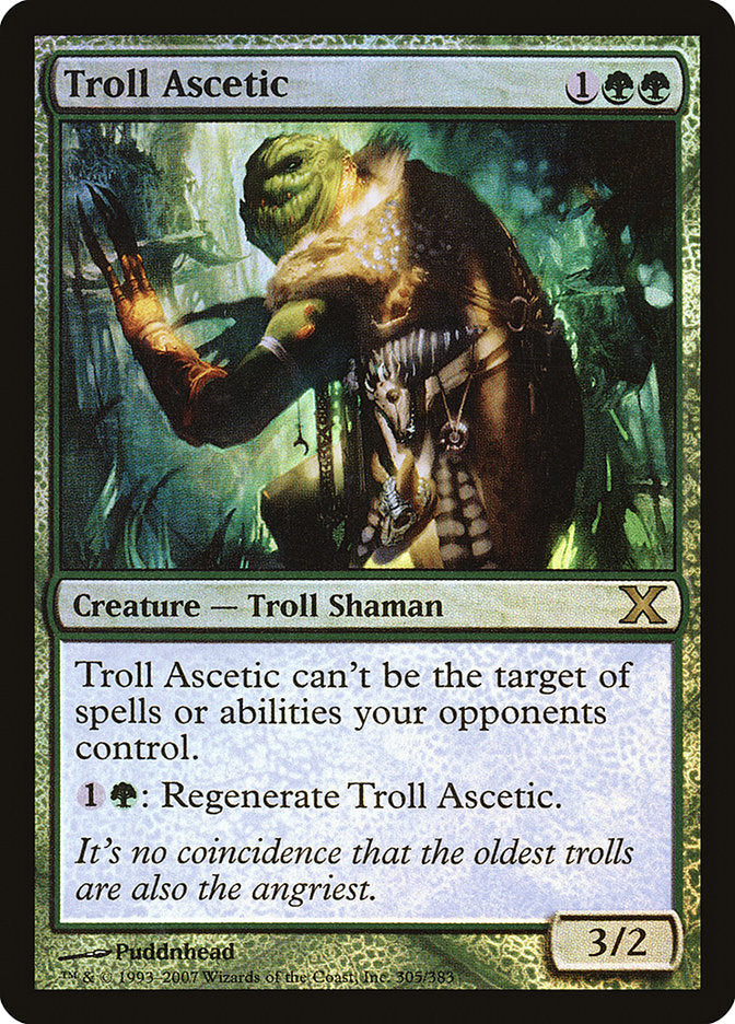 Troll Ascetic (Premium Foil) [Tenth Edition] | Game Haven TX