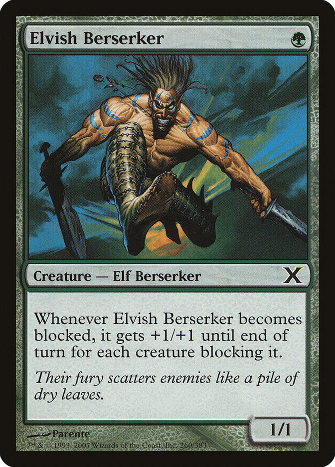 Elvish Berserker [Tenth Edition] | Game Haven TX