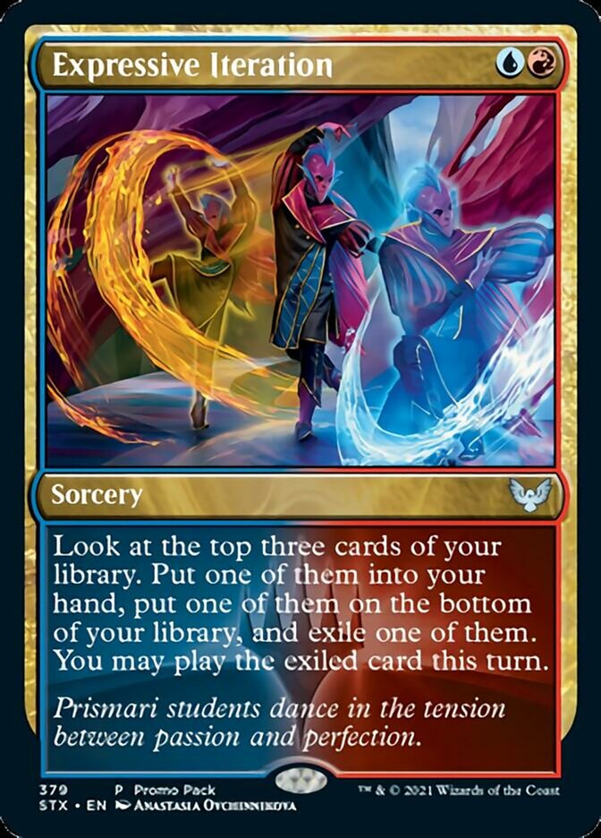Expressive Iteration (Promo Pack) [Strixhaven: School of Mages] | Game Haven TX