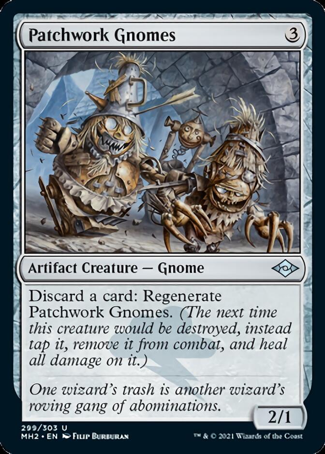 Patchwork Gnomes (Etched Foil) [Modern Horizons 2] | Game Haven TX