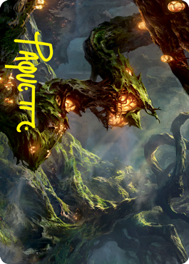Forest Art Card (Gold-Stamped Signature) [Strixhaven: School of Mages Art Series] | Game Haven TX