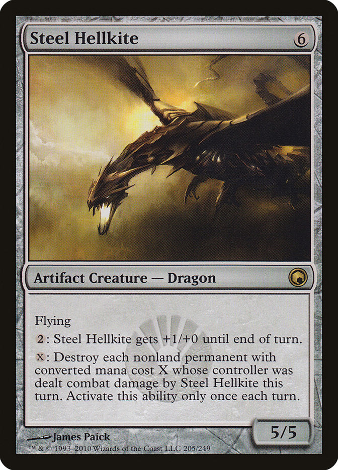Steel Hellkite [Scars of Mirrodin] | Game Haven TX