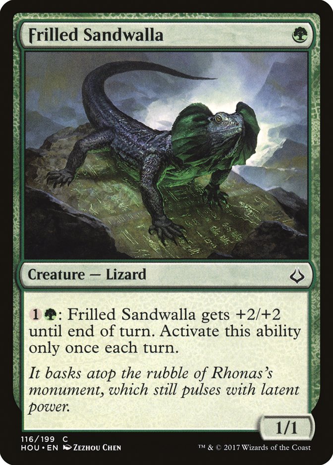 Frilled Sandwalla [Hour of Devastation] | Game Haven TX