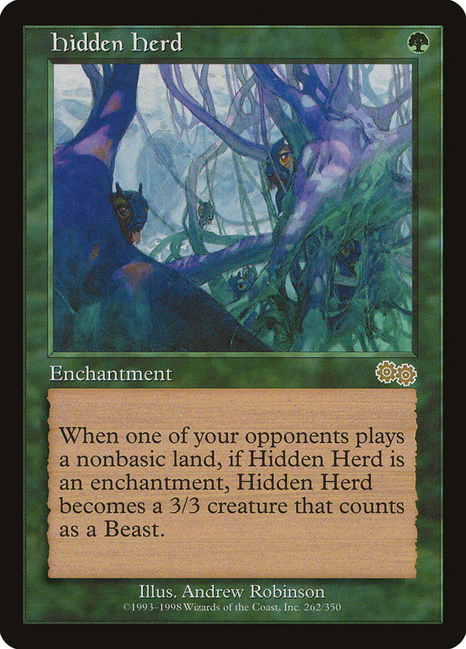 Hidden Herd [Urza's Saga] | Game Haven TX